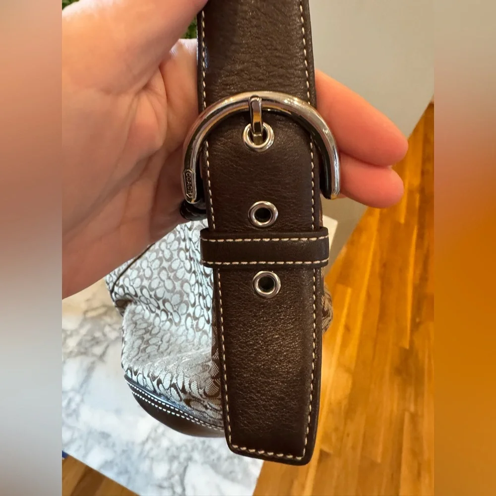 Coach - Vintage SoHo Hobo - 2003 #6026 - EXCELLENT CONDITION - Medium Size - Picture 4 of 13